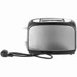 Электрический тостер POSTRE, серебристо-черный