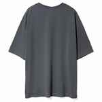 Футболка унисекс оверсайз CROSSTOWN, темно-серая, размер S