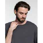 Футболка унисекс оверсайз CROSSTOWN, темно-серая, размер S