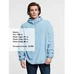 Анорак флисовый унисекс FLISKA, голубой, размер M/L