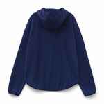 Анорак флисовый унисекс FLISKA, темно-синий, размер XS/S