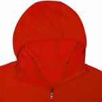 Анорак флисовый унисекс FLISKA, красный, размер XS/S