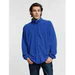 Куртка флисовая унисекс FLISKA, ярко-синяя, размер M/L