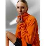 Куртка флисовая унисекс FLISKA, оранжевая, размер M/L