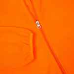 Куртка флисовая унисекс FLISKA, оранжевая, размер M/L