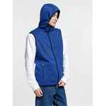 Жилет с капюшоном унисекс GOTLAND, синий, размер S