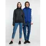 Жилет с капюшоном унисекс GOTLAND, синий, размер S