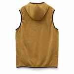 Жилет с капюшоном унисекс GOTLAND, горчичный, размер S