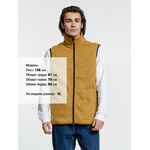 Жилет унисекс GOTLAND, горчичный, размер S
