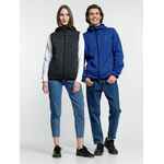 Куртка с капюшоном унисекс GOTLAND, синяя, размер S