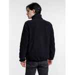 Куртка флисовая унисекс NESSE, черная, размер XS/S