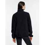 Куртка флисовая унисекс NESSE, черная, размер XS/S