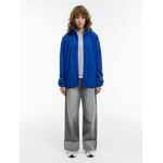 Куртка флисовая унисекс NESSE, синяя, размер M/L