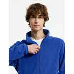 Куртка флисовая унисекс NESSE, синяя, размер M/L