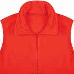 Жилет флисовый унисекс NESSE, красный, размер XS/S