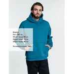 Худи KULONGA OVERSIZE, бирюзовое, размер ХS/S