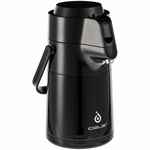 Термос с помпой JIAYI, черный