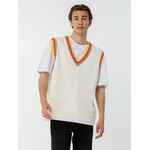 Жилет оверсайз унисекс CORNELL в сумке, молочно-белый, размер S/M