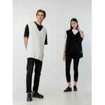 Жилет оверсайз унисекс TAD в сумке, молочно-белый, размер L/XL