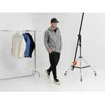 Анорак унисекс OBLAKO, светло-серый, размер M/L