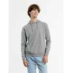 Худи унисекс WESTRAY, серый меланж, размер S