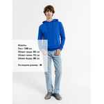 Худи унисекс WESTRAY, синее, размер S