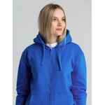 Толстовка на молнии с капюшоном SIVERGA HEAVY 2.0, ярко-синяя, размер XS