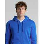 Толстовка на молнии с капюшоном SIVERGA HEAVY 2.0, ярко-синяя, размер XS