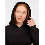 Худи унисекс оверсайз EASY STREET, черное, размер XS/S