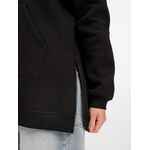 Худи унисекс оверсайз EASY STREET, черное, размер XS/S