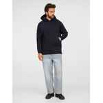 Худи унисекс оверсайз EASY STREET, темно-синее, размер XS/S