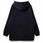 Худи унисекс оверсайз EASY STREET, темно-синее, размер XS/S