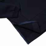 Худи унисекс оверсайз EASY STREET, темно-синее, размер XS/S