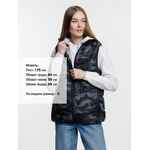 Жилет с подогревом THERMALLI VALMOREL, серый камуфляж, размер S