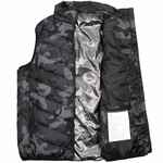 Жилет с подогревом THERMALLI VALMOREL, серый камуфляж, размер S