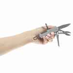 Туристический нож LITEN HALP, серебристый