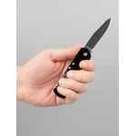 Туристический нож LITEN HALP, черный