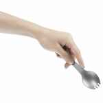 Походный столовый прибор TWIN WIN, стальной