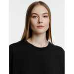 Футболка оверсайз унисекс BASE SPACE, черная, размер XS/S