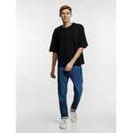 Футболка оверсайз унисекс BASE SPACE, черная, размер XS/S