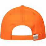 Бейсболка SPIKER, оранжевая с белым