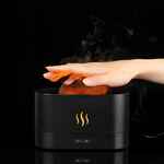 Увлажнитель-ароматизатор с имитацией пламени FUEGO VER.2, черный