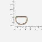 Полукольцо SEMIRING, М, серебристое