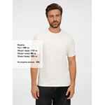 Футболка унисекс LEGEND, молочно-белая, размер XS