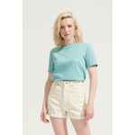 Футболка унисекс LEGEND, темно-зеленая, размер XS