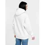 Худи оверсайз унисекс GO EASY, молочно-белое, размер S