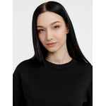 Свитшот оверсайз унисекс TRUE SELF, черный, размер S