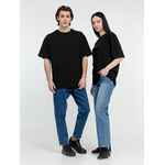 Футболка оверсайз унисекс BIG HAUL, черная, размер S