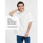 Футболка оверсайз унисекс BIG HAUL, молочно-белая, размер S