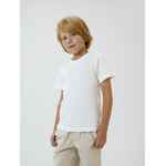 Футболка детская T-BOLKA KIDS, белая (белоснежная), 8 лет